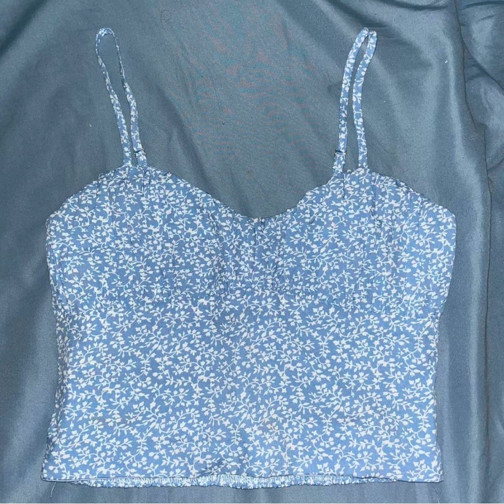 Princess Polly Blue Floral Cami